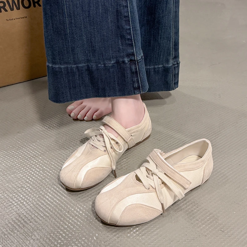Ballet Sport Style Dequn Shoes Women's New 2026 Summer Low Cut Mary Janes Casual Shoes Fashionable with Skirts Slip-On Flats
Ballet Sport Style Dequn Shoes Women's New 2026 Summer Low Cut Mary Janes Casual Shoes Fashionable with Skirts Slip-On Flats