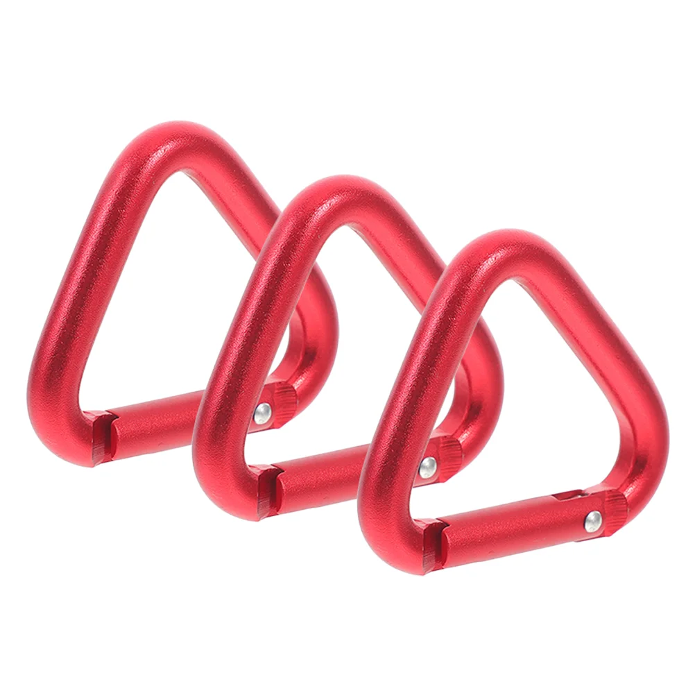 3 PCS Triangular Mountain Climbing Buckle Carabiner for Outdoor Buckles Aluminum Alloy Clip Keys Fitness Gym Bulk Clips
3 PCS Triangular Mountain Climbing Buckle Carabiner for Outdoor Buckles Aluminum Alloy Clip Keys Fitness Gym Bulk Clips