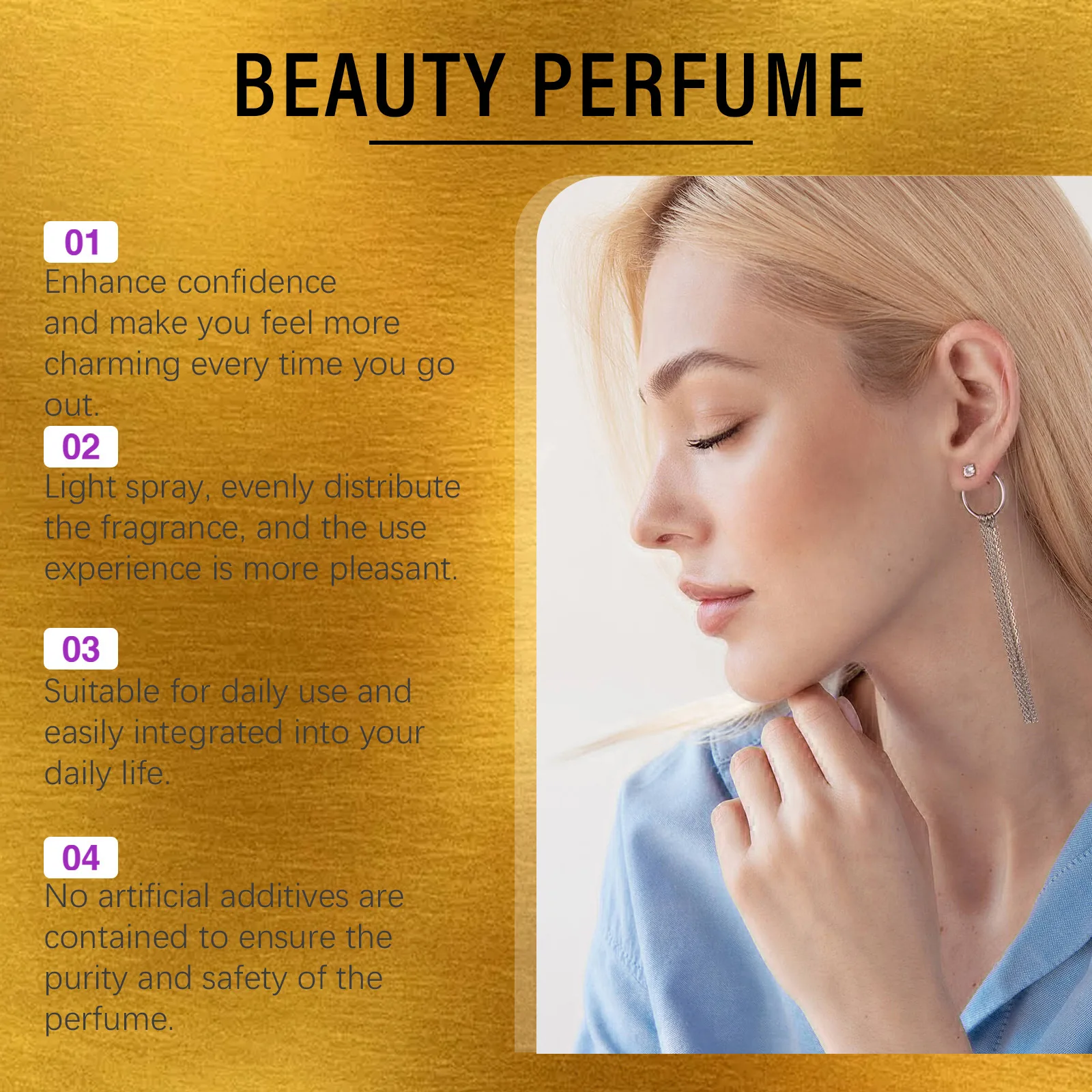 Roxelis Women's Charming Perfume Long Lasting Freshing Improve Confidence Staying Scent Smell Good Portable Bottle Mini Perfumes
Roxelis Women's Charming Perfume Long Lasting Freshing Improve Confidence Staying Scent Smell Good Portable Bottle Mini Perfumes