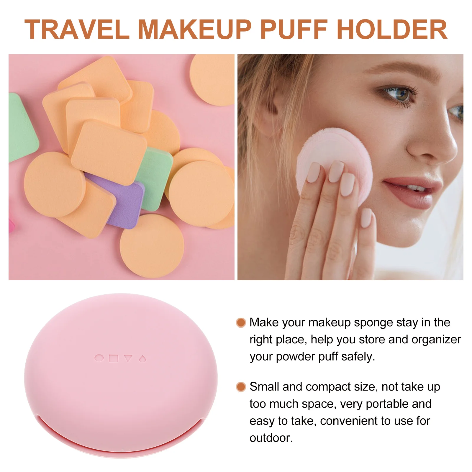 Silicone Makeup Puff Case Portable Powder Travel Sponge Holder Container Beauty
Silicone Makeup Puff Case Portable Powder Travel Sponge Holder Container Beauty