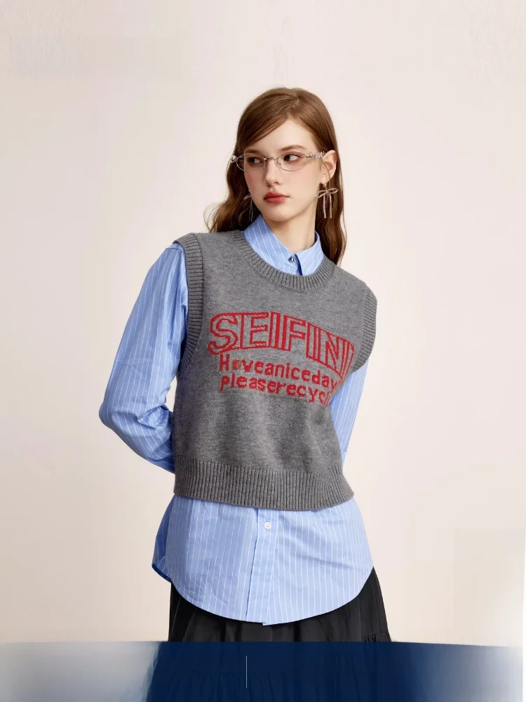 SEIFINI Sweet Sle Color Blo round Ne Svel Knitted Sweater Winter New Arrival Women's Faion Casual Comfortable Fit
SEIFINI Sweet Sle Color Blo round Ne Svel Knitted Sweater Winter New Arrival Women's Faion Casual Comfortable Fit