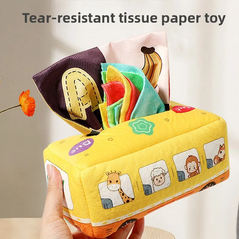 Baby Educational Sound Paper Toy-Safe Tear-Resistant Early Learning Cloth Book 0-3Years Finger Exercise Pull Carton for Toddlers
Baby Educational Sound Paper Toy-Safe Tear-Resistant Early Learning Cloth Book 0-3Years Finger Exercise Pull Carton for Toddlers