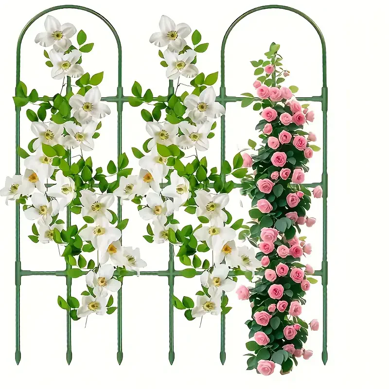 Outdoor climbing plant garden fence, 90 * 120cm/3 * 4ft, rust resistant and durable green horticultural climbing vine frame, out
Outdoor climbing plant garden fence, 90 * 120cm/3 * 4ft, rust resistant and durable green horticultural climbing vine frame, out