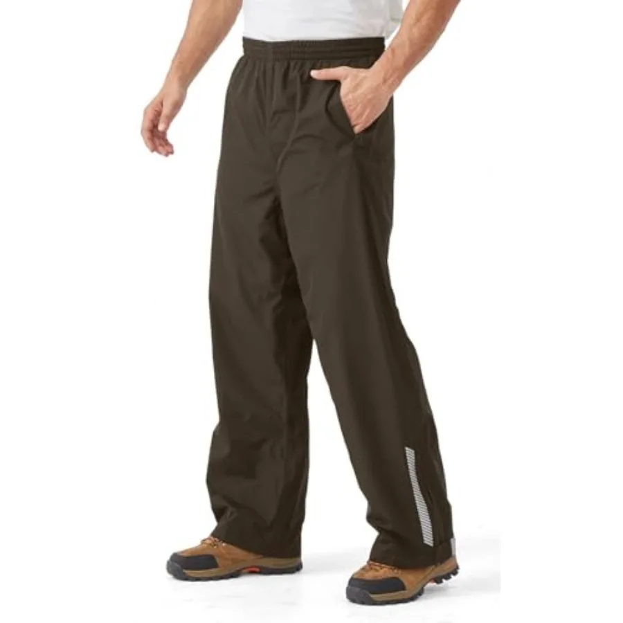 Men's Packable Rain Pants Waterproof Windproof Outdoor Rain Overpants for Hiking Fishing Daily Work
Men's Packable Rain Pants Waterproof Windproof Outdoor Rain Overpants for Hiking Fishing Daily Work