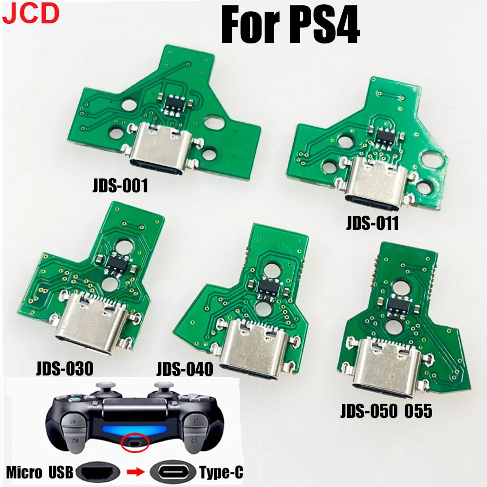 JCD New Arrival DIY Type-C Charging Port For PS4 JDS 001 011 030 040 050 055 GamePad Controller Charger Board Replace Parts
JCD New Arrival DIY Type-C Charging Port For PS4 JDS 001 011 030 040 050 055 GamePad Controller Charger Board Replace Parts