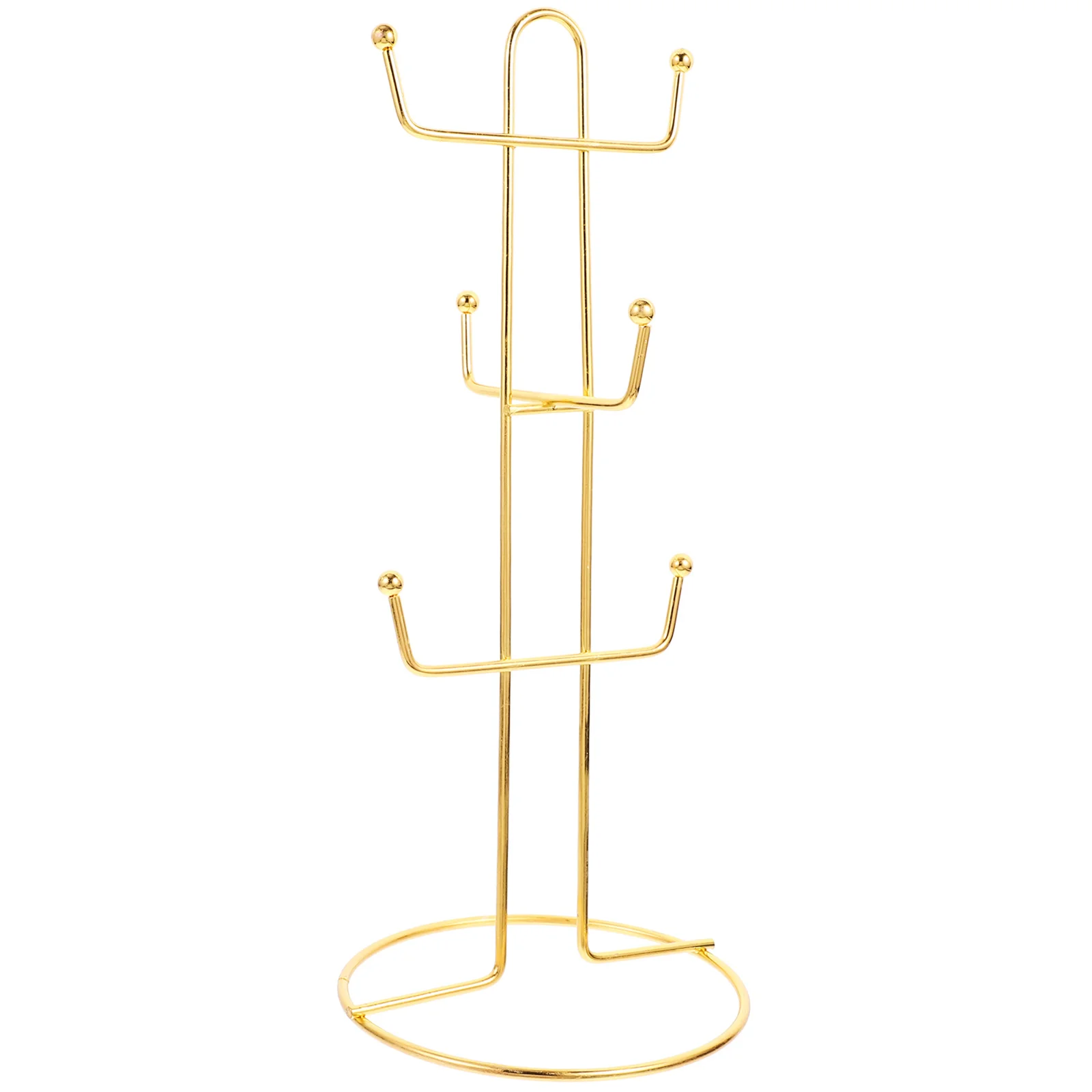 Metal 6-Hook Mug Tree Coffee Cup Holder Sturdy Iron Organizer Stand Kitchen Countertop Coffee Bar Accessory Mug Tree
Metal 6-Hook Mug Tree Coffee Cup Holder Sturdy Iron Organizer Stand Kitchen Countertop Coffee Bar Accessory Mug Tree