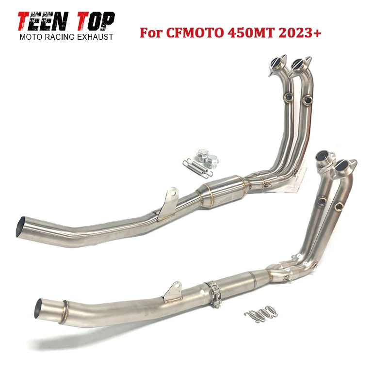 For CFMOTO 450MT Exhaust Front Link Pipe For CF MOTO 450 MT Motorcycle Exhaust Header Pipe OEM Escape Moto Front Connect Tube
For CFMOTO 450MT Exhaust Front Link Pipe For CF MOTO 450 MT Motorcycle Exhaust Header Pipe OEM Escape Moto Front Connect Tube