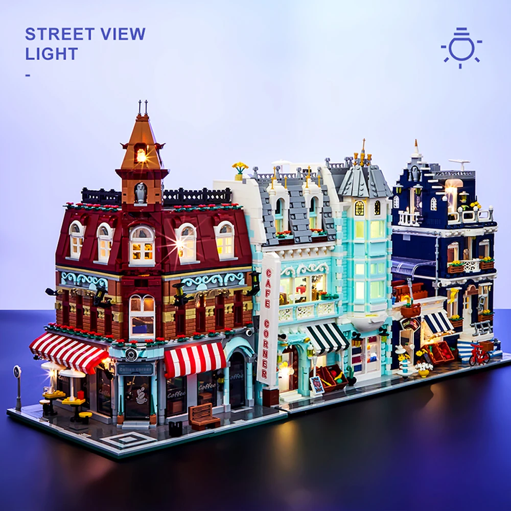 【MINI Bricks】Cafe Corner Fresh Market House Building Blocks Model Street View Modular Desk Decoration Assembly Toy For Kid Gifts
【MINI Bricks】Cafe Corner Fresh Market House Building Blocks Model Street View Modular Desk Decoration Assembly Toy For Kid Gifts