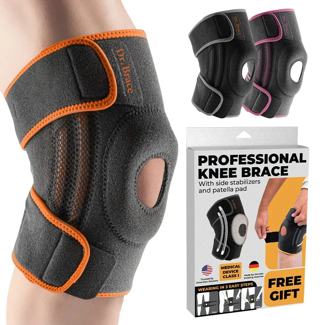 1pcs knee brace, hiking, outdoor running, cycling, men's and women's non slip spring support knee joint protection equipment
1pcs knee brace, hiking, outdoor running, cycling, men's and women's non slip spring support knee joint protection equipment