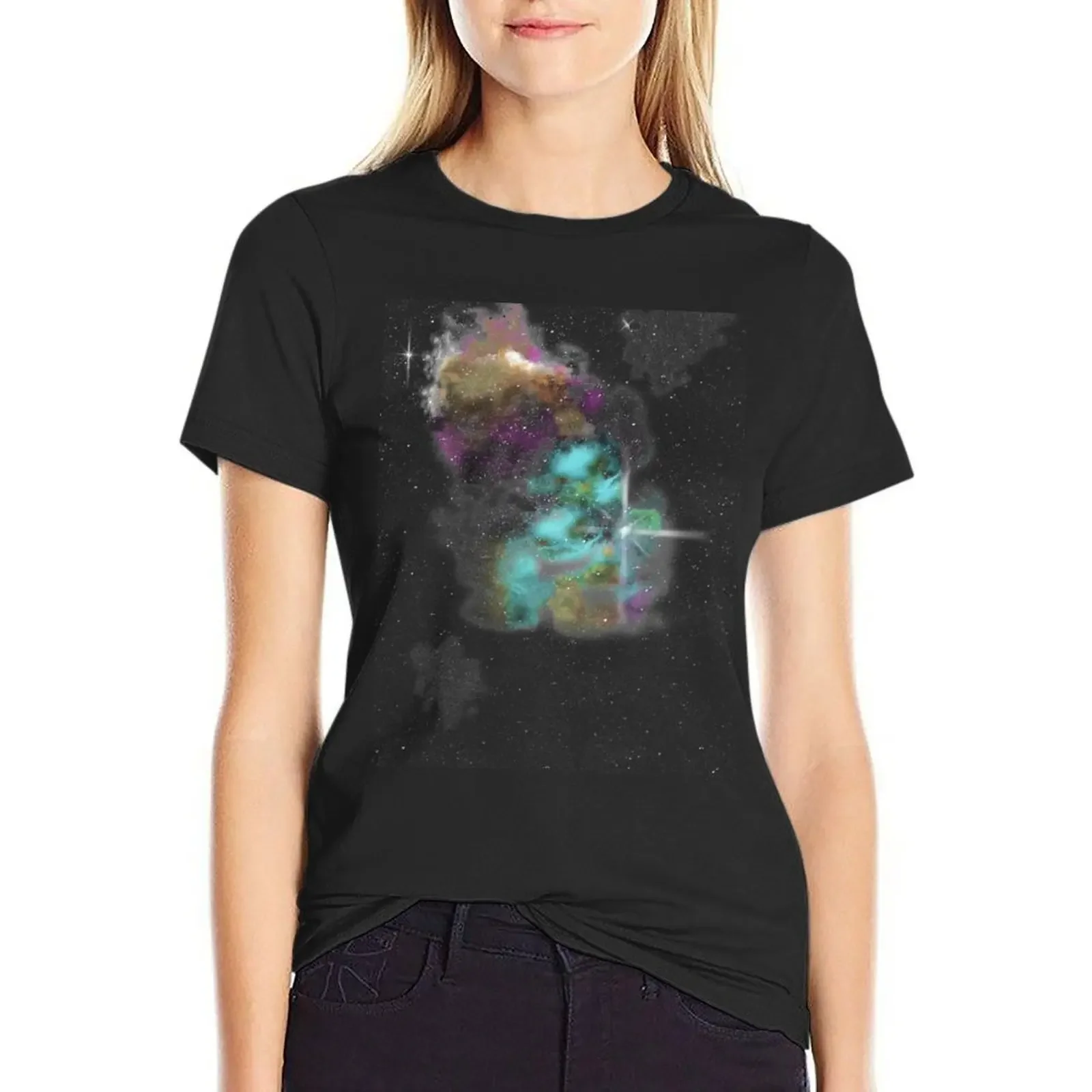 Space Nebula T-Shirt hippie clothes plus sizes animal print animal print shirt for girls black t-shirts for Women
Space Nebula T-Shirt hippie clothes plus sizes animal print animal print shirt for girls black t-shirts for Women