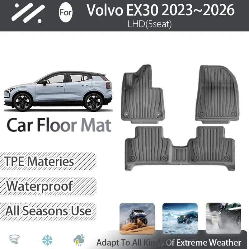 Car Floor Mats For Volvo EX30 2023 2024 2025 2026 Waterproof Pads Left Hand Driver Foot Carpets Footpads Covers Auto Accessories
Car Floor Mats For Volvo EX30 2023 2024 2025 2026 Waterproof Pads Left Hand Driver Foot Carpets Footpads Covers Auto Accessories
