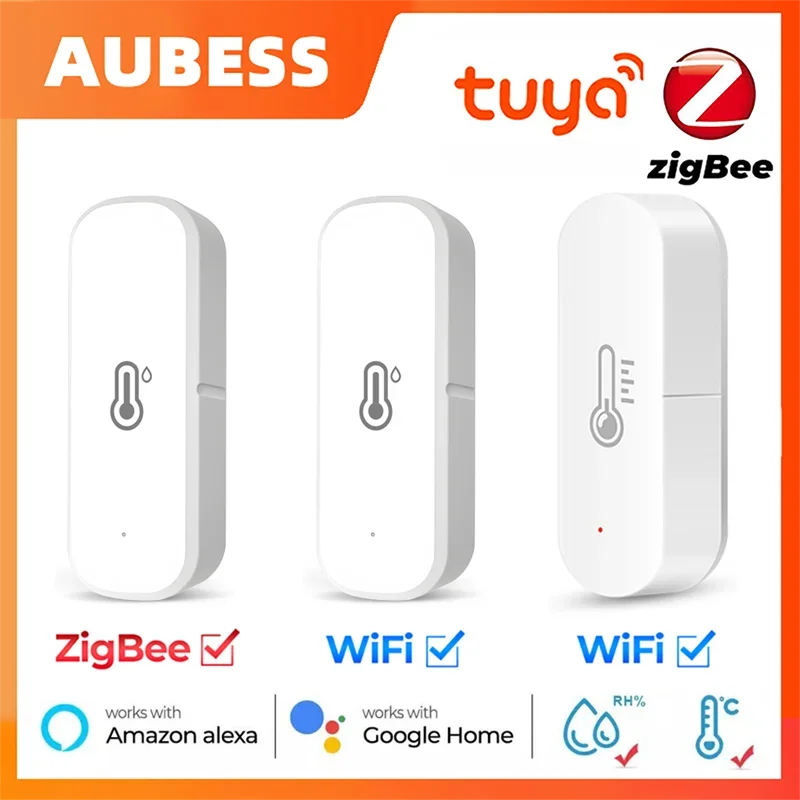 Умный датчик температуры и влажности Tuya Wi-Fi/ZigBee, датчик температуры для умного дома, работает с Alexa Google Assistant Smart Life
Умный датчик температуры и влажности Tuya Wi-Fi/ZigBee, датчик температуры для умного дома, работает с Alexa Google Assistant Smart Life