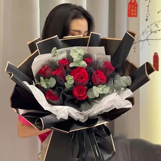 Valentine's Day Waterproof Flower Wrapping Paper, Gold Edged Bouquet Packaging Paper, DIY Floral Arrangement Craft H1545-3
Valentine's Day Waterproof Flower Wrapping Paper, Gold Edged Bouquet Packaging Paper, DIY Floral Arrangement Craft H1545-3