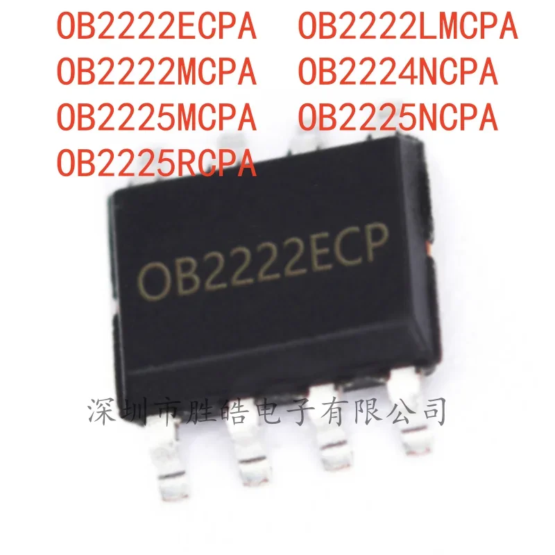 (5PCS) NEW OB2222ECPA / OB2222LMCPA / OB2222MCPA / OB2224NCPA / OB2225MCPA / OB2225NCPA / OB2225RCPA Integrated Circuit
(5PCS) NEW OB2222ECPA / OB2222LMCPA / OB2222MCPA / OB2224NCPA / OB2225MCPA / OB2225NCPA / OB2225RCPA Integrated Circuit