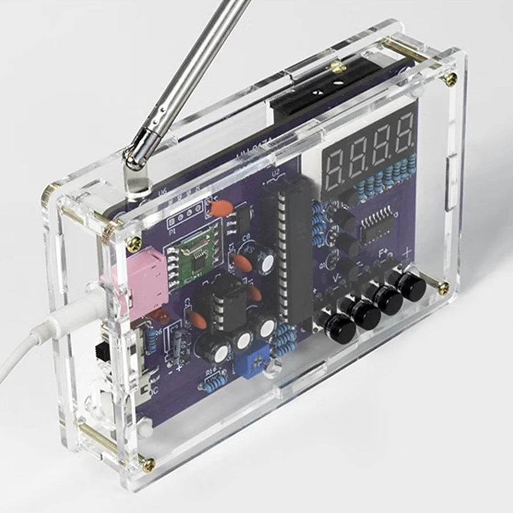 1 set 1 Set Diy Radio Kit Fm Circuit Board Soldering Practice Electronics Assembly Stem Project For Adults Build Your Own Radio
1 set 1 Set Diy Radio Kit Fm Circuit Board Soldering Practice Electronics Assembly Stem Project For Adults Build Your Own Radio