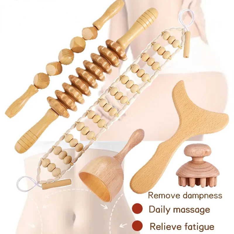 JYouCare Wooden Lymphatic Drainage Massager Wood Therapy Massage Tools Body Contouring back shoulder scrape fatigue relief Relax
JYouCare Wooden Lymphatic Drainage Massager Wood Therapy Massage Tools Body Contouring back shoulder scrape fatigue relief Relax