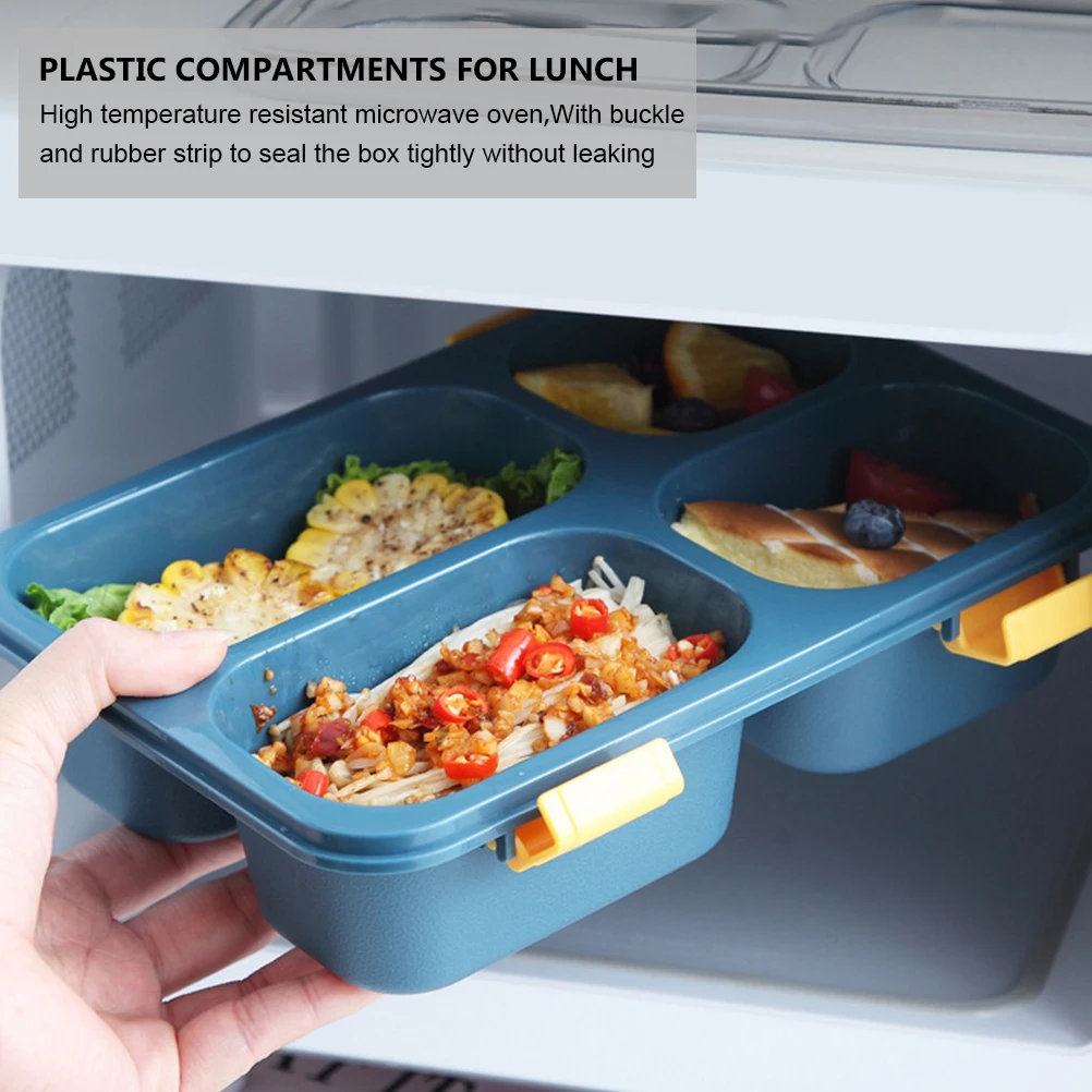 Portable Compartment Lunch Box Large Capacity Food Container Leak Proof Plastic Office School Picnic Meal Box Insulated Storage
Portable Compartment Lunch Box Large Capacity Food Container Leak Proof Plastic Office School Picnic Meal Box Insulated Storage