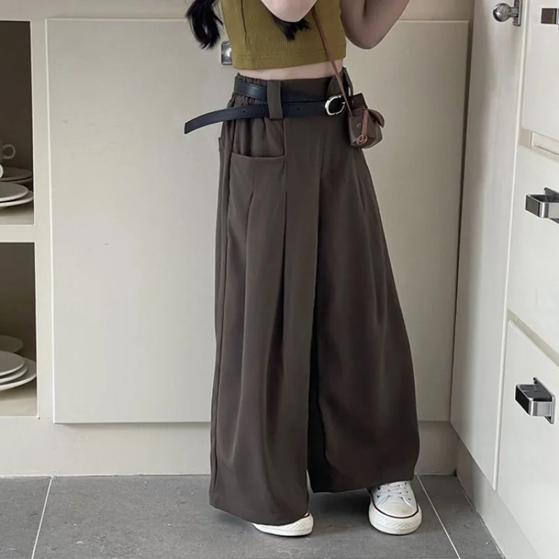 Girls Wide Leg Pants 2024 Drop Fashion Material Thin Mopping Pants Baby Girls Fashion Summer Loose Korean Casual Pants
Girls Wide Leg Pants 2024 Drop Fashion Material Thin Mopping Pants Baby Girls Fashion Summer Loose Korean Casual Pants