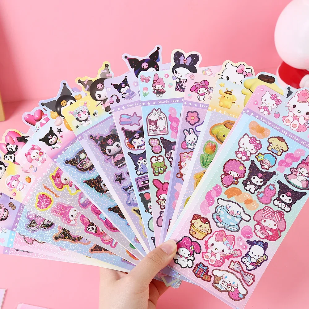 18pcs/set No Repetition Cartoon Sticker Pochacco Kuromi Melody Kitty Kawaii Stickers Student Stationery Supplies Birthday Gifts
18pcs/set No Repetition Cartoon Sticker Pochacco Kuromi Melody Kitty Kawaii Stickers Student Stationery Supplies Birthday Gifts