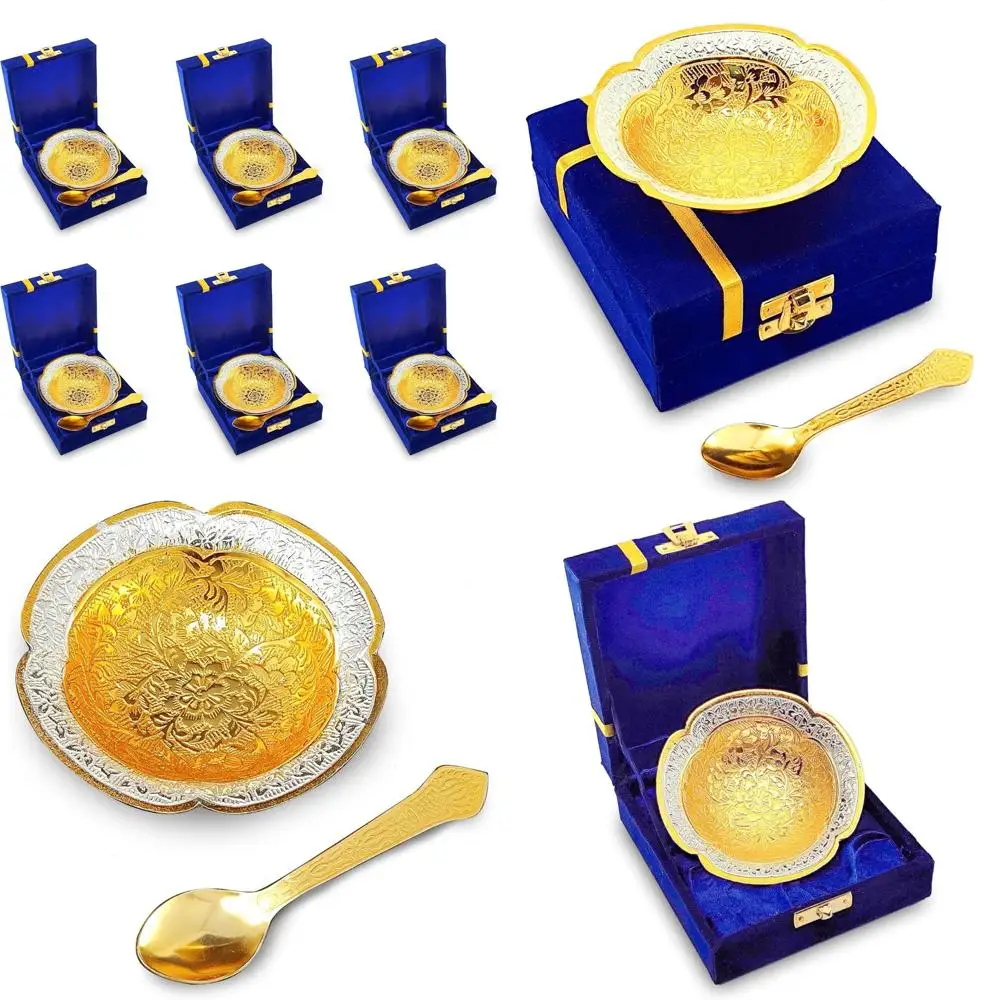 Легкая посеребренная чаша и ложек для торжеств Дивали, Рождества, Ид, свадьбы и выпускников с элегантным синим цветком
Легкая посеребренная чаша и ложек для торжеств Дивали, Рождества, Ид, свадьбы и выпускников с элегантным синим цветком