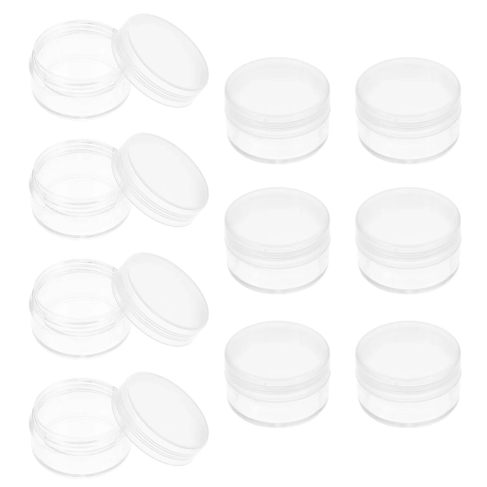 10 Pcs Watch Parts Box Case Container Organizing Clock Repair Tool Earrings Transparent
10 Pcs Watch Parts Box Case Container Organizing Clock Repair Tool Earrings Transparent