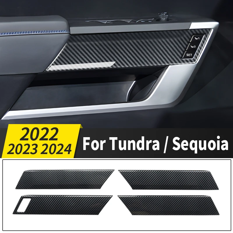 For 2022-2024 Toyota Tundra Sequoia interior door decorative strip modification carbon fiber pattern upgraded accessories 2023
For 2022-2024 Toyota Tundra Sequoia interior door decorative strip modification carbon fiber pattern upgraded accessories 2023