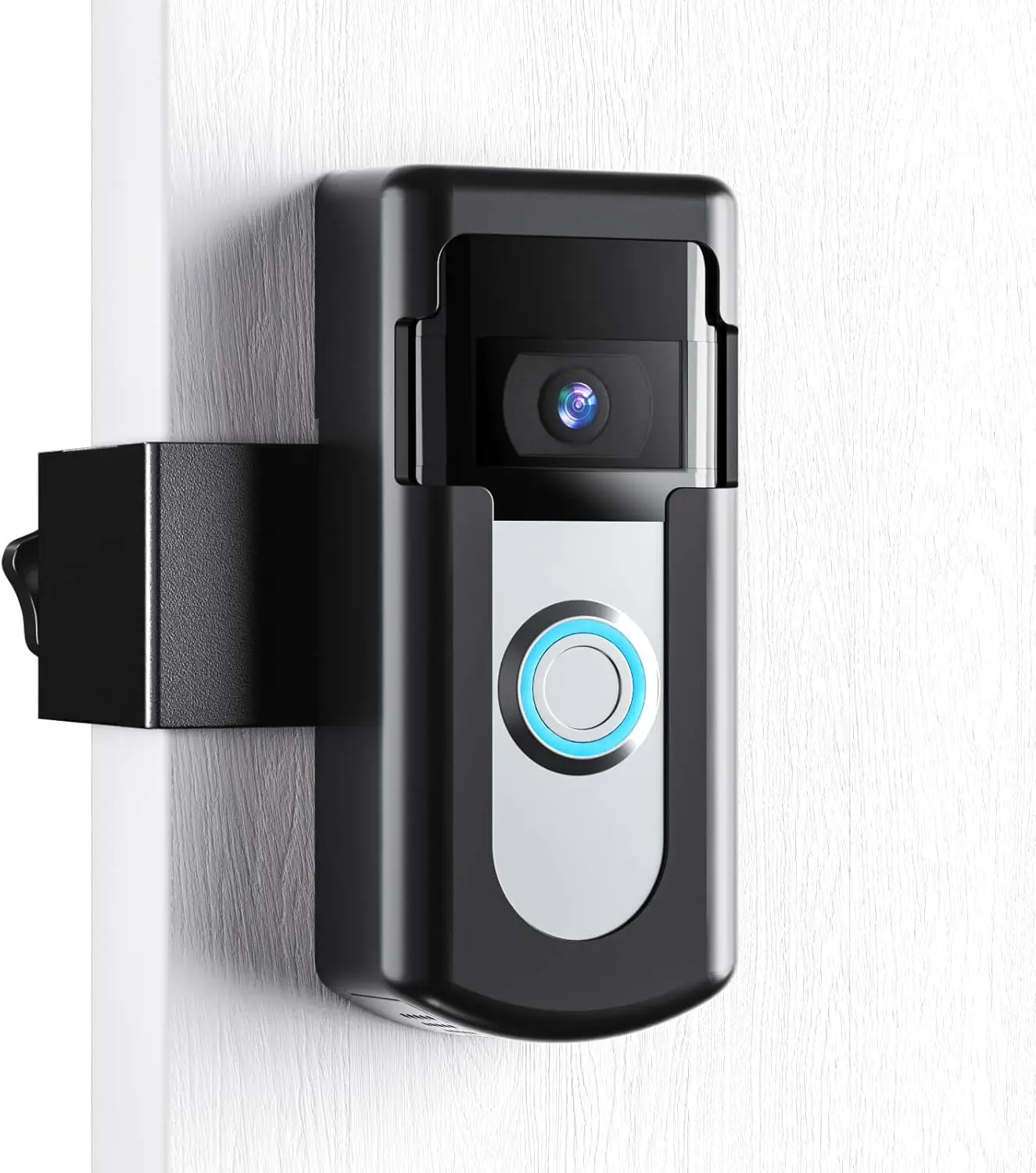 Регулируемое крепление для видеодомофона без сверления, не блокирующее сигнал датчика, черное
Регулируемое крепление для видеодомофона без сверления, не блокирующее сигнал датчика, черное