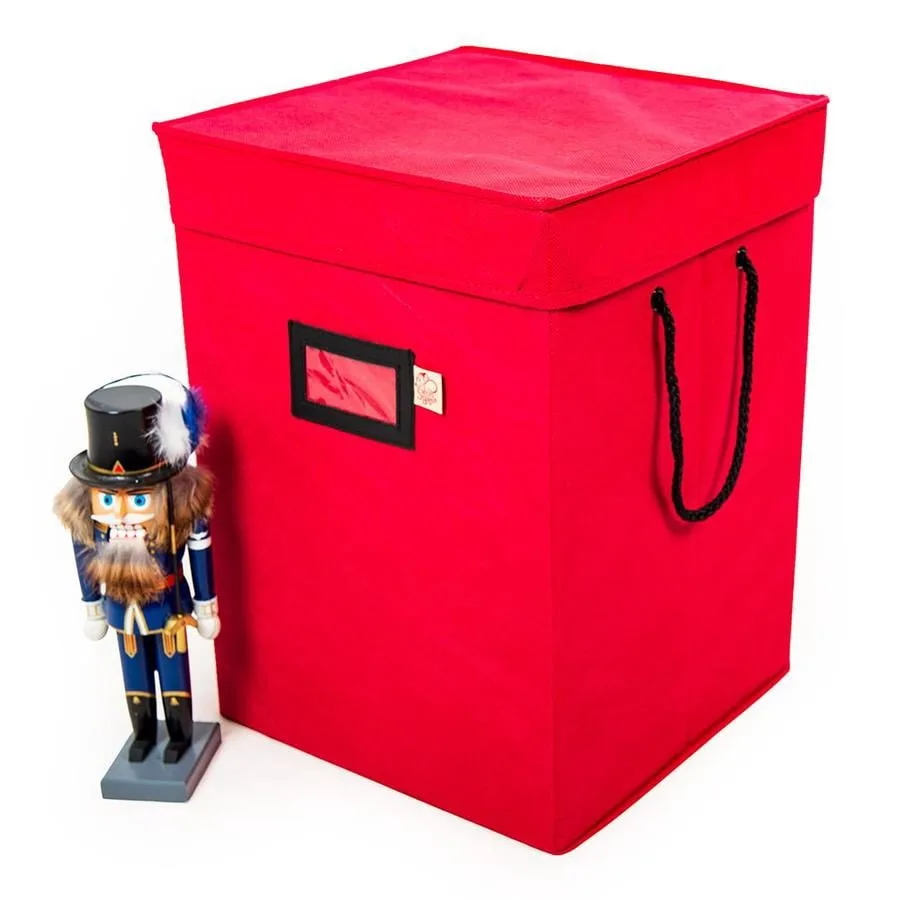 17 in. Nutcracker Collectibles Storage Box - RED
17 in. Nutcracker Collectibles Storage Box - RED