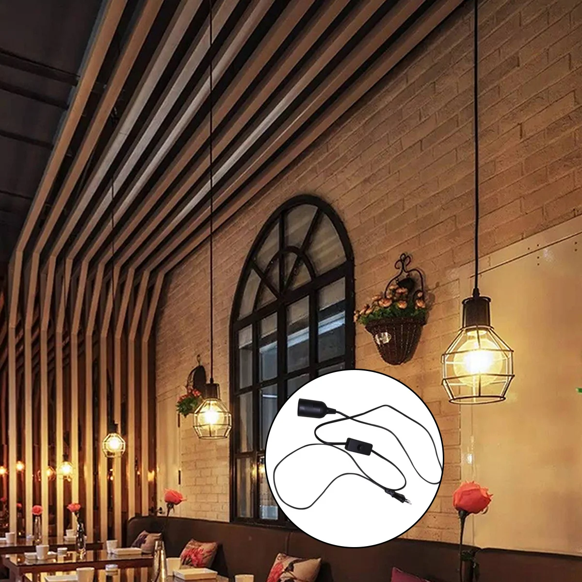 1.8M E27 Lamp Bulb Holder Light Socket Cord Plug Compact For Home Office Studio Basement Dorm Room Use With On Off Switch
1.8M E27 Lamp Bulb Holder Light Socket Cord Plug Compact For Home Office Studio Basement Dorm Room Use With On Off Switch