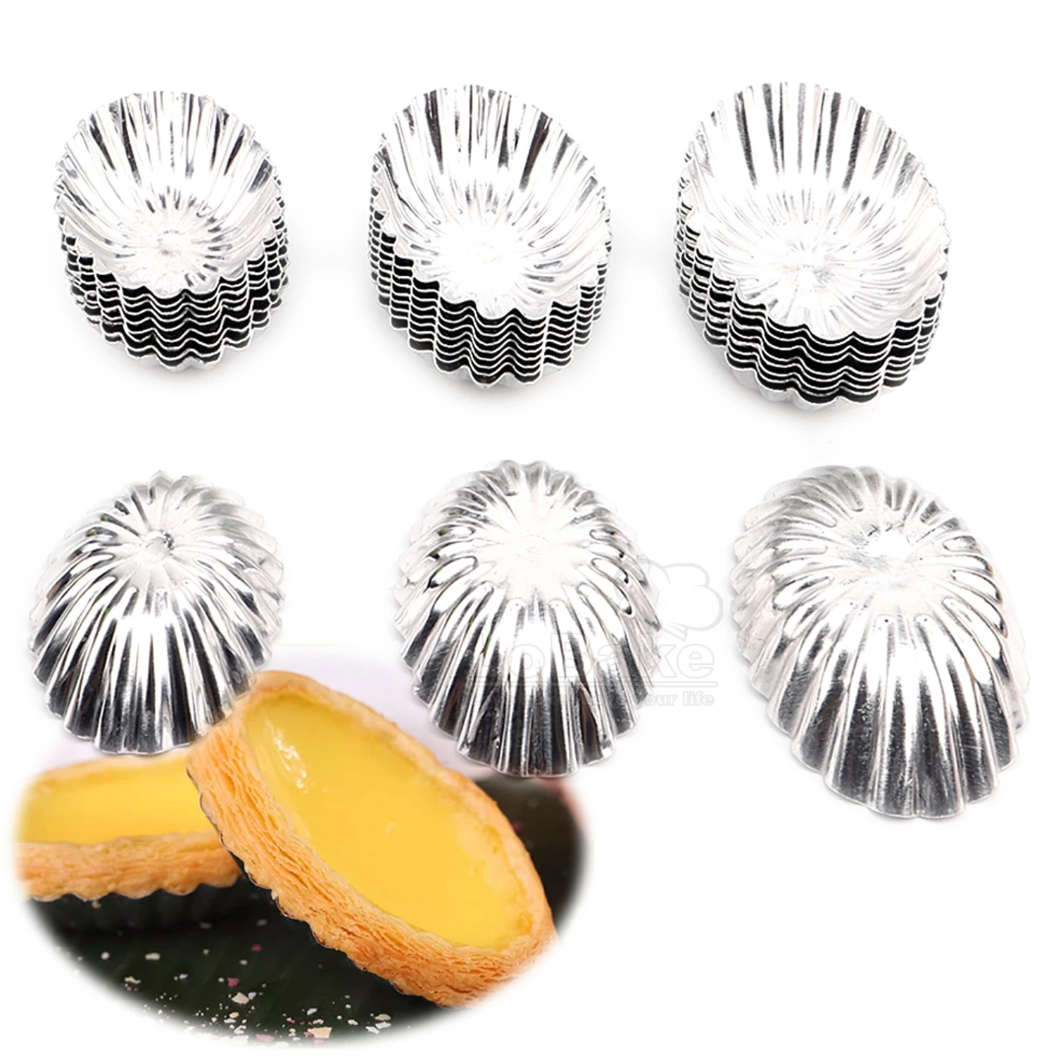30pcs 3 sizes fluted oval boat shape anodic aluminium cake tart molds cupcake jelly mould cheese moulds DIY bakery tools
30pcs 3 sizes fluted oval boat shape anodic aluminium cake tart molds cupcake jelly mould cheese moulds DIY bakery tools