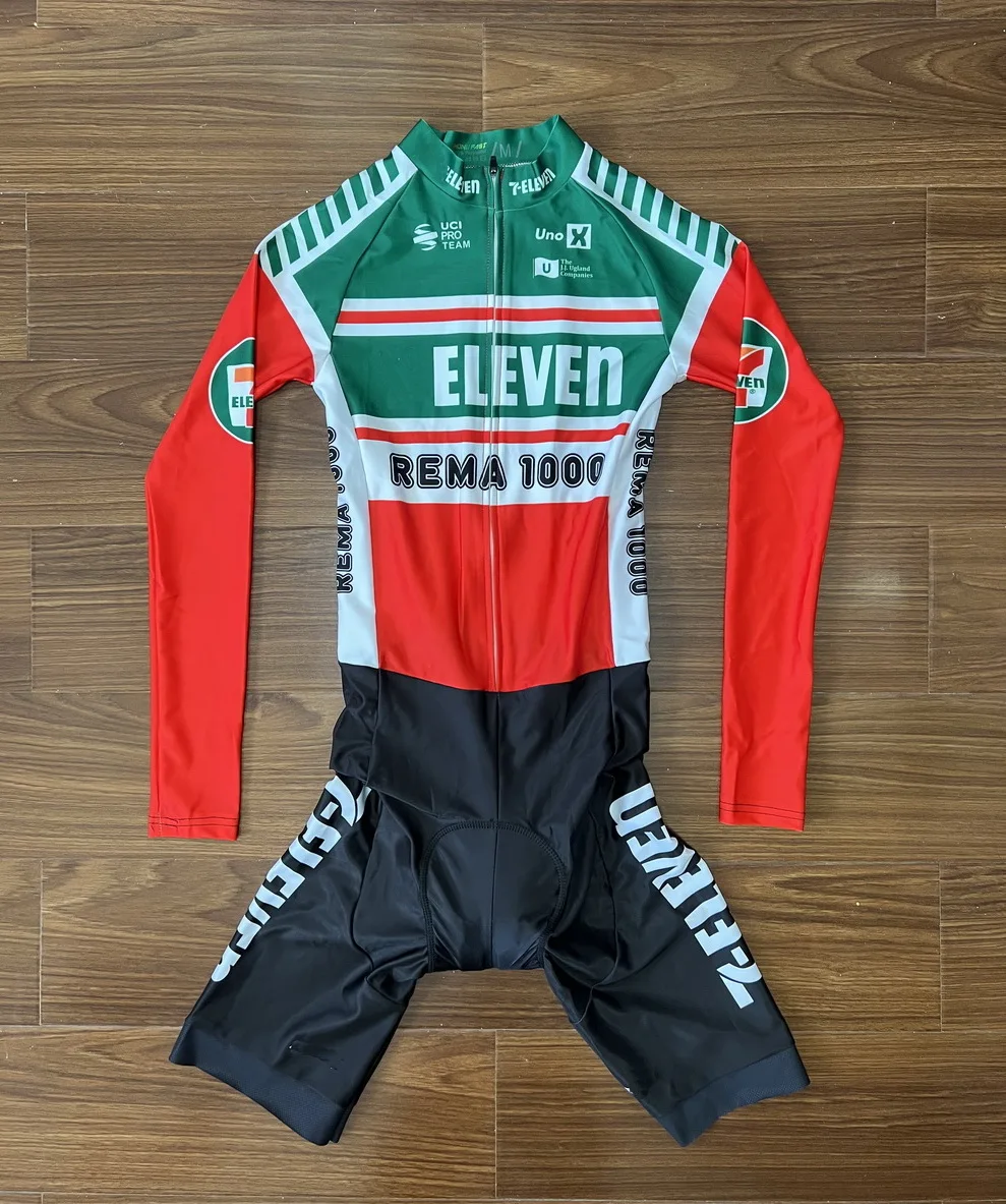 Комбинезон LASER CUT 2025 UNO ELEEVEN TEAM Боди с длинными рукавами Велосипедный трикотаж Одежда для велосипеда Maillot Ropa Ciclismo
Комбинезон LASER CUT 2025 UNO ELEEVEN TEAM Боди с длинными рукавами Велосипедный трикотаж Одежда для велосипеда Maillot Ropa Ciclismo