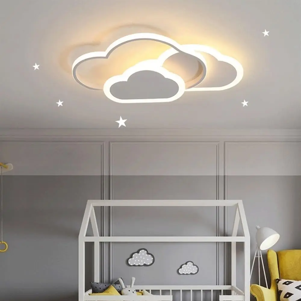 Simple Modern Cartoon Cloud Ceiling Light Interior, Decoration with Remote Control Dimmable for Bedroom Baby Room.
Simple Modern Cartoon Cloud Ceiling Light Interior, Decoration with Remote Control Dimmable for Bedroom Baby Room.
