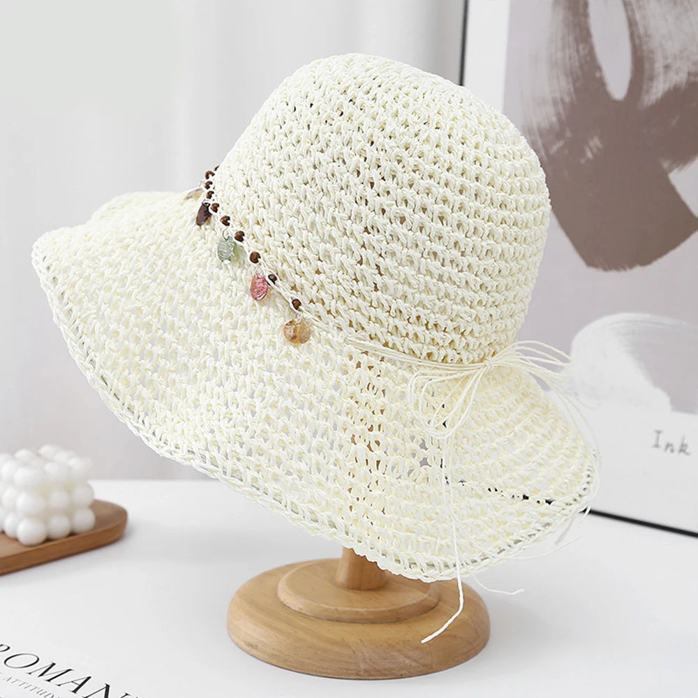 Foldable crochet Lafite straw hat for women's summer outings, sun hat with UV protection, sun hat, sun hat
Foldable crochet Lafite straw hat for women's summer outings, sun hat with UV protection, sun hat, sun hat