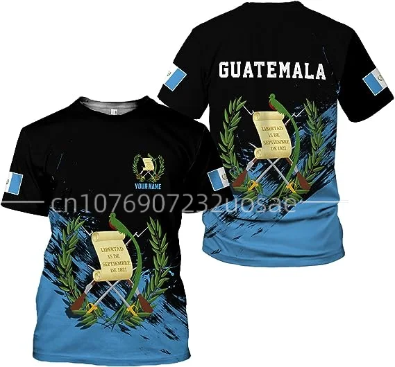 Custom Name Guatemala Symbol Graphic Tees Summer Casual Pullover Men's Fashion Loose T-shirts Boy Oversized Short Sleeves Tops
Custom Name Guatemala Symbol Graphic Tees Summer Casual Pullover Men's Fashion Loose T-shirts Boy Oversized Short Sleeves Tops
