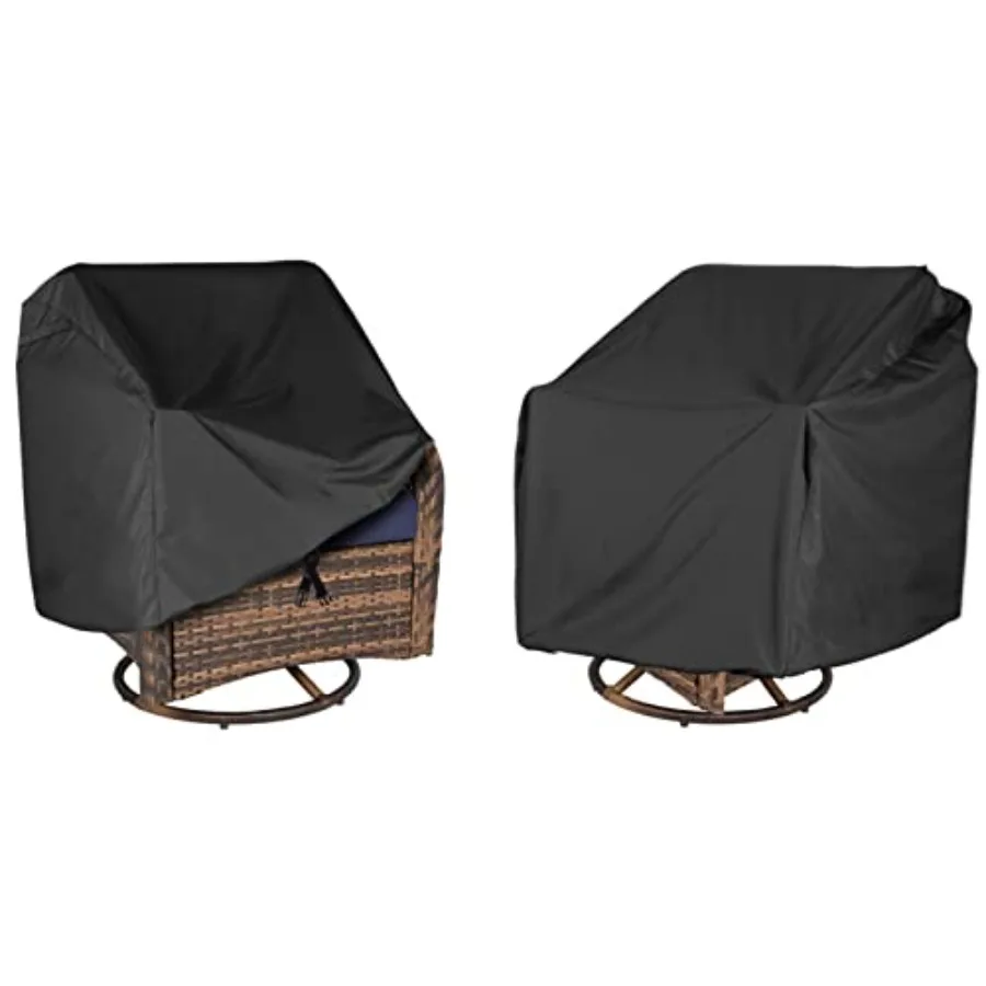 Outdoor Swivel Lounge Chair Cover 2 Pack 37.5 L x 39.25 W x 38.5 H inches 100%Waterproof Heavy Duty Outdoor Chair Covers Patio
Outdoor Swivel Lounge Chair Cover 2 Pack 37.5 L x 39.25 W x 38.5 H inches 100%Waterproof Heavy Duty Outdoor Chair Covers Patio