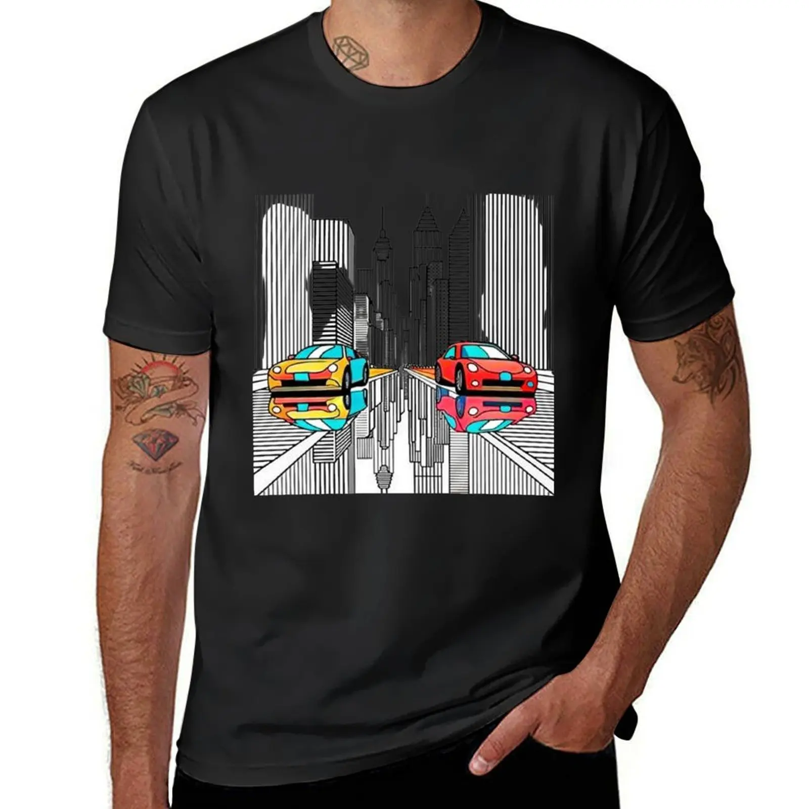 Urban Serenity: Reflections of Wet Roads in Cityscapes T-Shirt new edition shirts graphic tees clothes for men
Urban Serenity: Reflections of Wet Roads in Cityscapes T-Shirt new edition shirts graphic tees clothes for men