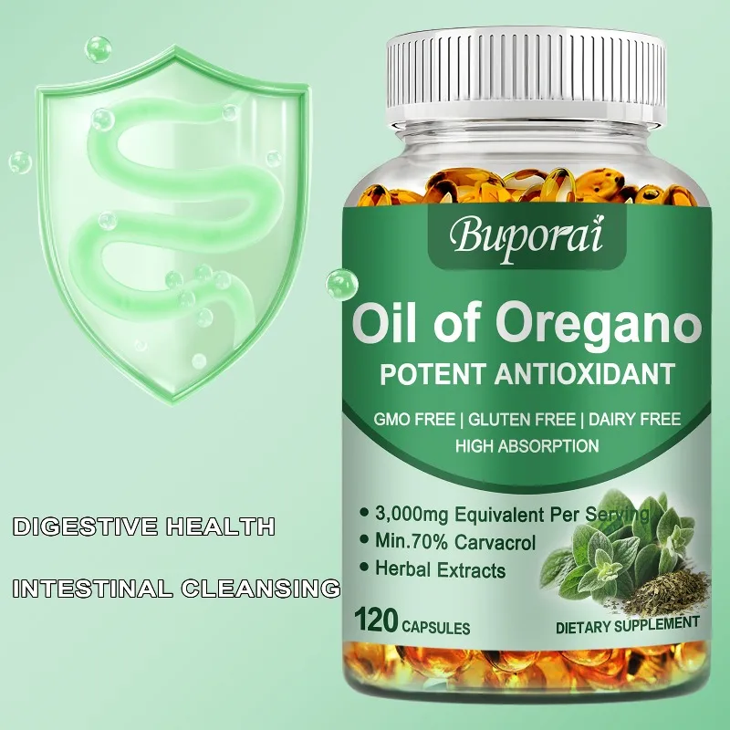 Oil of Oregano - Antioxidant, Improves Mood,Balances Intestinal Flora,Supports Gut and Digestion Health,Boosts Immunity, Non-GMO
Oil of Oregano - Antioxidant, Improves Mood,Balances Intestinal Flora,Supports Gut and Digestion Health,Boosts Immunity, Non-GMO