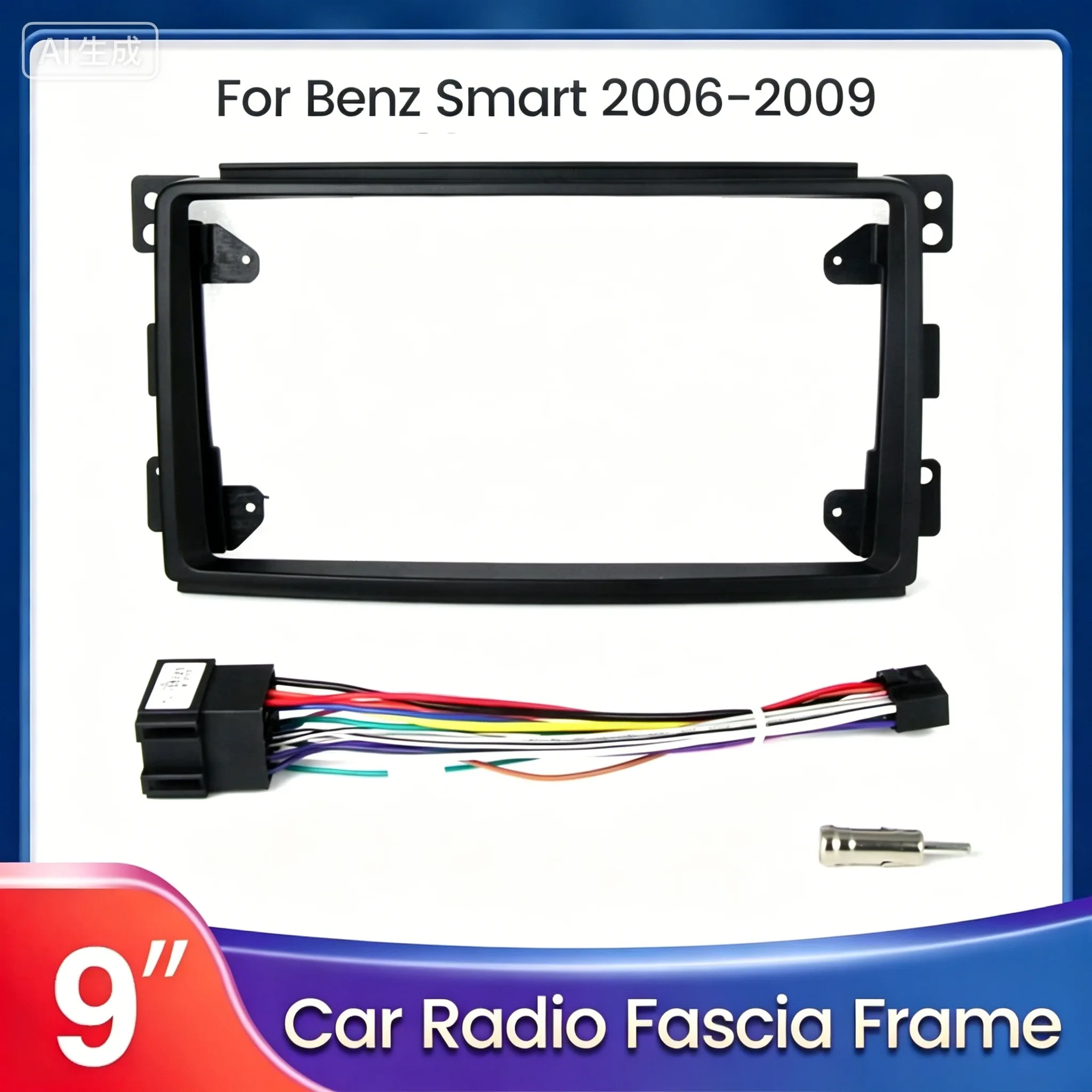 Fascia Adapter Optional Cable CAN 9 Inch Car Radio For Benz C-CLASS W203 CL203 W209 W463 2004-2007 Dash Fitting Frame Panel Kit
Fascia Adapter Optional Cable CAN 9 Inch Car Radio For Benz C-CLASS W203 CL203 W209 W463 2004-2007 Dash Fitting Frame Panel Kit