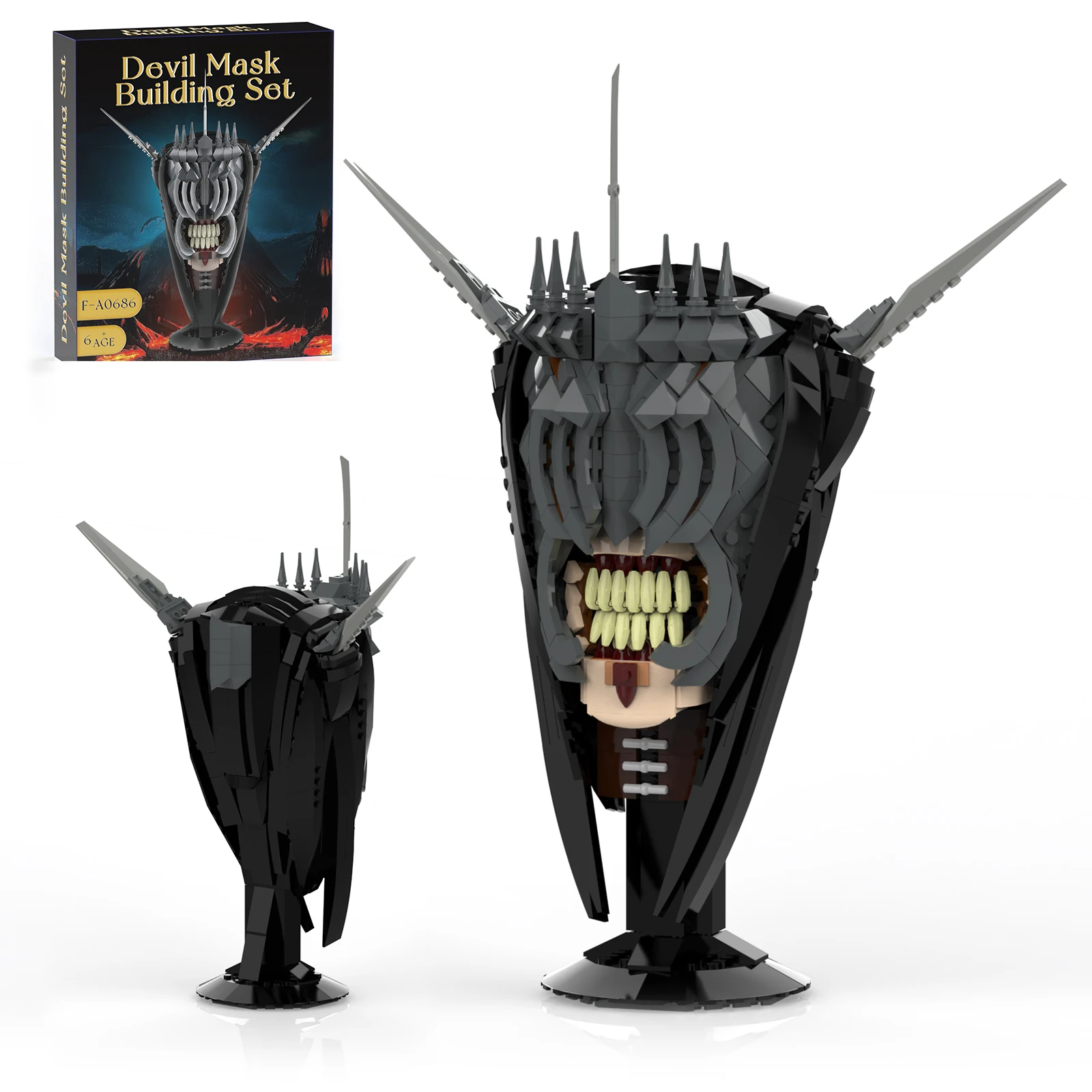 Lord Mouth of Sauron Building Toys Compatible with Lego Sets for Adults, Fans, Boys 8-14, Christmas Birthday Ideas Gift, 674 Pcs
Lord Mouth of Sauron Building Toys Compatible with Lego Sets for Adults, Fans, Boys 8-14, Christmas Birthday Ideas Gift, 674 Pcs