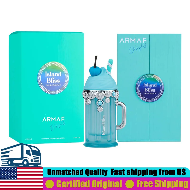 Armaf Island Bliss Eau de Parfum Spray 100 ML Premium Arabian Perfumes 3.4 Oz Lasting Fruity Gourmand Cologne Perfume for Women
Armaf Island Bliss Eau de Parfum Spray 100 ML Premium Arabian Perfumes 3.4 Oz Lasting Fruity Gourmand Cologne Perfume for Women