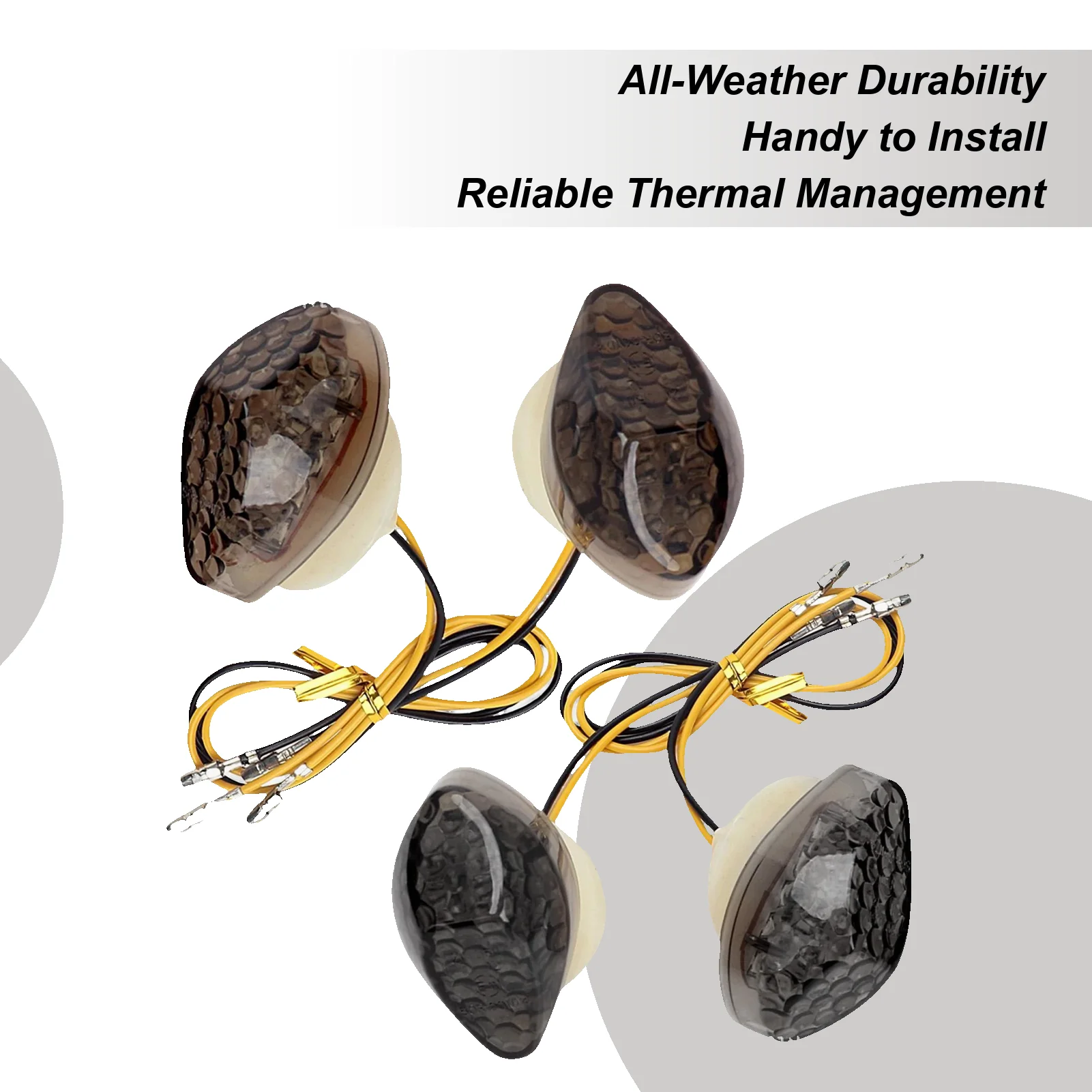 For CBR 600 F4 F4i CBR600RR CBR1000RR Motorcycle Turn Signals Motorbike Signals Light Waterproof Motorcycle Turn Lights
For CBR 600 F4 F4i CBR600RR CBR1000RR Motorcycle Turn Signals Motorbike Signals Light Waterproof Motorcycle Turn Lights