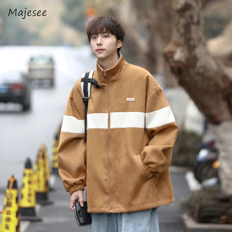 Jackets Men Autumn High Street Chic Advanced Patchwork All-match Fashion Long Sleeve Harajuku Korean Style Casual Overcoats New
Jackets Men Autumn High Street Chic Advanced Patchwork All-match Fashion Long Sleeve Harajuku Korean Style Casual Overcoats New