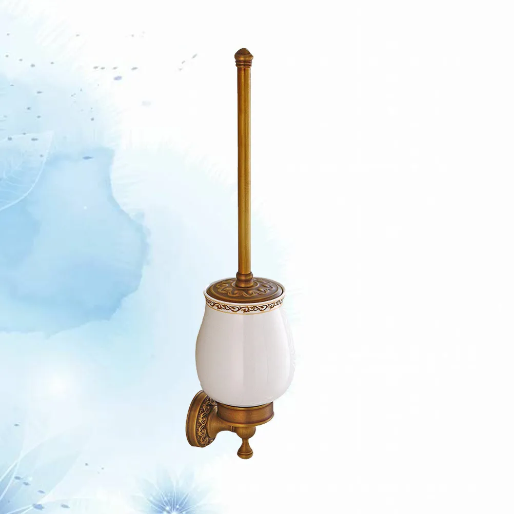 Retro Copper Toilet Brush Set Wall Mounted Brush and Holder Long Handle Soft Dense Bristles Bathroom Cleaner Kit for Home Hotel
Retro Copper Toilet Brush Set Wall Mounted Brush and Holder Long Handle Soft Dense Bristles Bathroom Cleaner Kit for Home Hotel