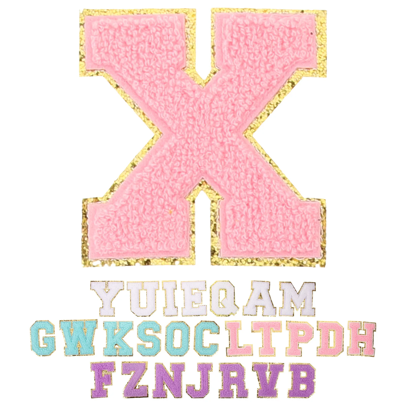 26 Pcs Embroidered Cloth Patch Name Patches Iron Colorful Sew Letter Embroidery
26 Pcs Embroidered Cloth Patch Name Patches Iron Colorful Sew Letter Embroidery