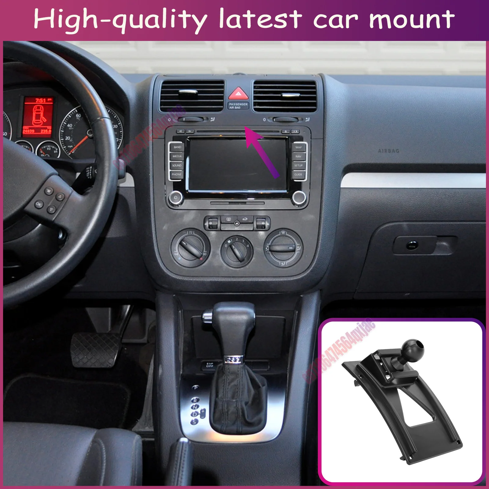 For VW Jetta MK5 2006-2010 Smart car phone holder Special Fixed Bracket Base Wireless Charging Interior Accessories
For VW Jetta MK5 2006-2010 Smart car phone holder Special Fixed Bracket Base Wireless Charging Interior Accessories