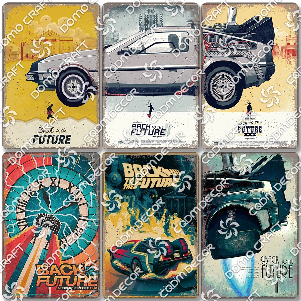 Classic Science Fiction Film Metal Tin Sign, Back to the Future Movie Poster Metal Plates, Cinema Club Cafe Bar Home Wall Decor
Classic Science Fiction Film Metal Tin Sign, Back to the Future Movie Poster Metal Plates, Cinema Club Cafe Bar Home Wall Decor