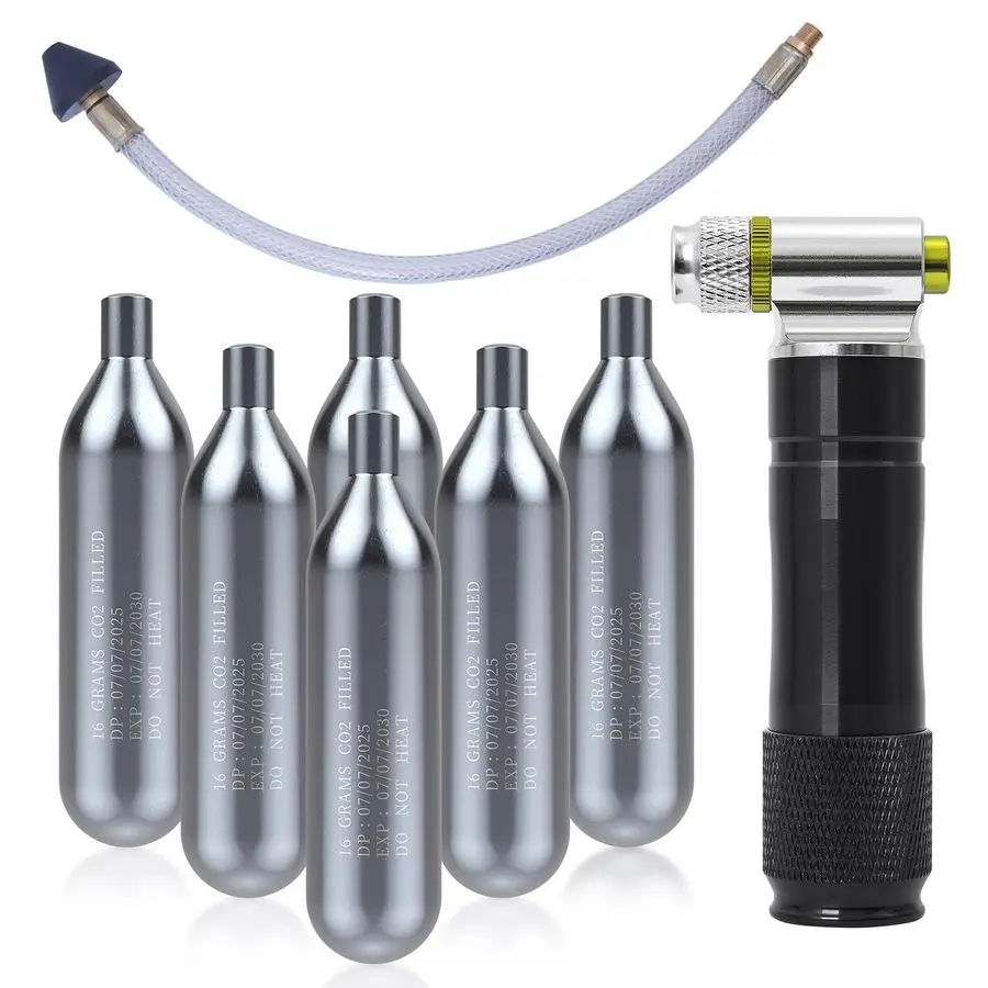 Drain Device, AC Drain Line Cleaner Device, AC Drains Line Unclogger Tool, with 6 Unthreaded CO2 Cartridges, with a Flexible Hos
Drain Device, AC Drain Line Cleaner Device, AC Drains Line Unclogger Tool, with 6 Unthreaded CO2 Cartridges, with a Flexible Hos