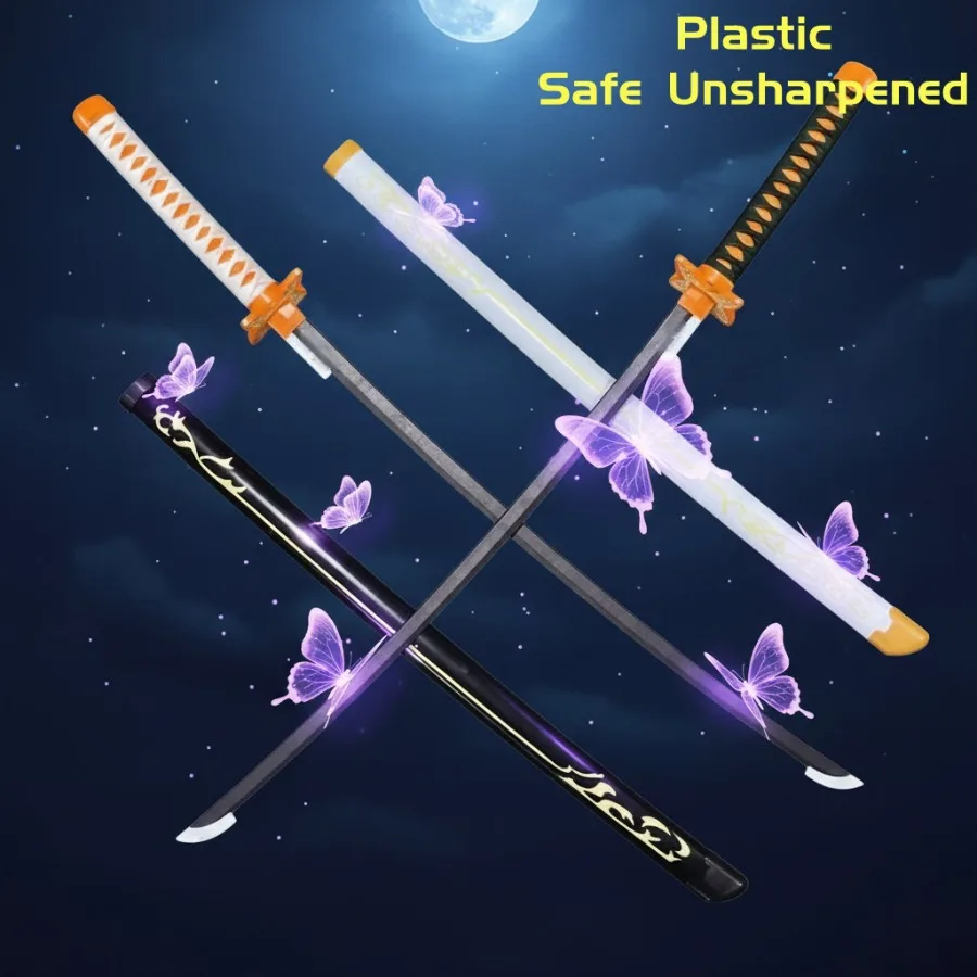Butterfly Katana Shinobu Anime Sword Cosplay Prop Real Size Japanese Samurai Sabre Ninja Knife ABS Blade Safe Unsharpened Gift
Butterfly Katana Shinobu Anime Sword Cosplay Prop Real Size Japanese Samurai Sabre Ninja Knife ABS Blade Safe Unsharpened Gift