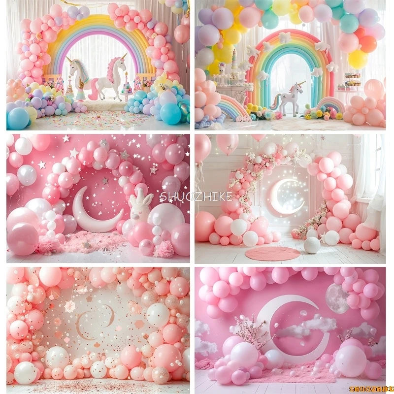 Baby Room Happy Birthday Photography Backdrops Props Newborn Party Decoration Balloons Arch Floral Theme Photo Background QQ-09
Baby Room Happy Birthday Photography Backdrops Props Newborn Party Decoration Balloons Arch Floral Theme Photo Background QQ-09