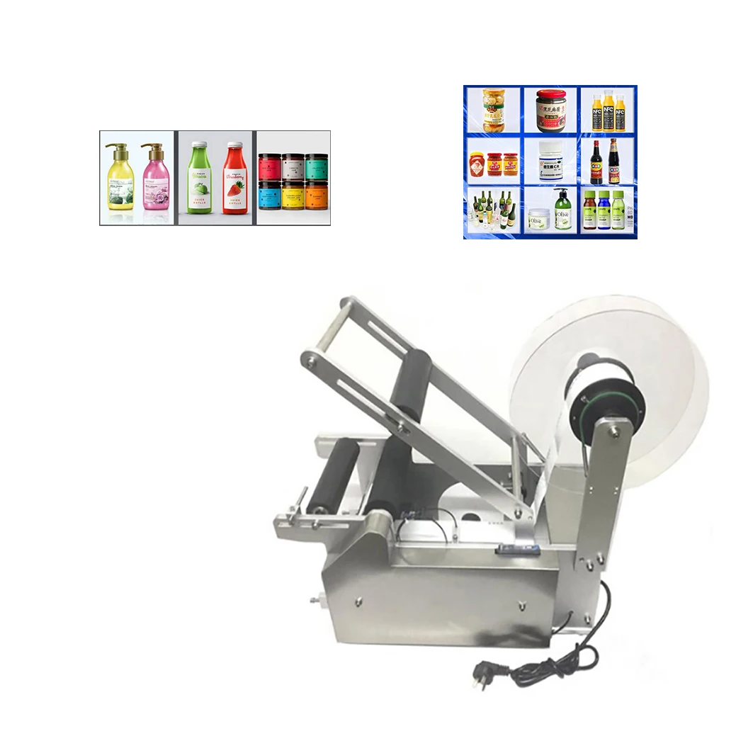 Efficiency Economic Semi Automatic Round Plastic Glass Bottle Sticker Labeling Machine
Efficiency Economic Semi Automatic Round Plastic Glass Bottle Sticker Labeling Machine